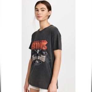 Anine Bing Vintage Bing Tee, size medium
